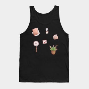 Detective sticker pack Tank Top